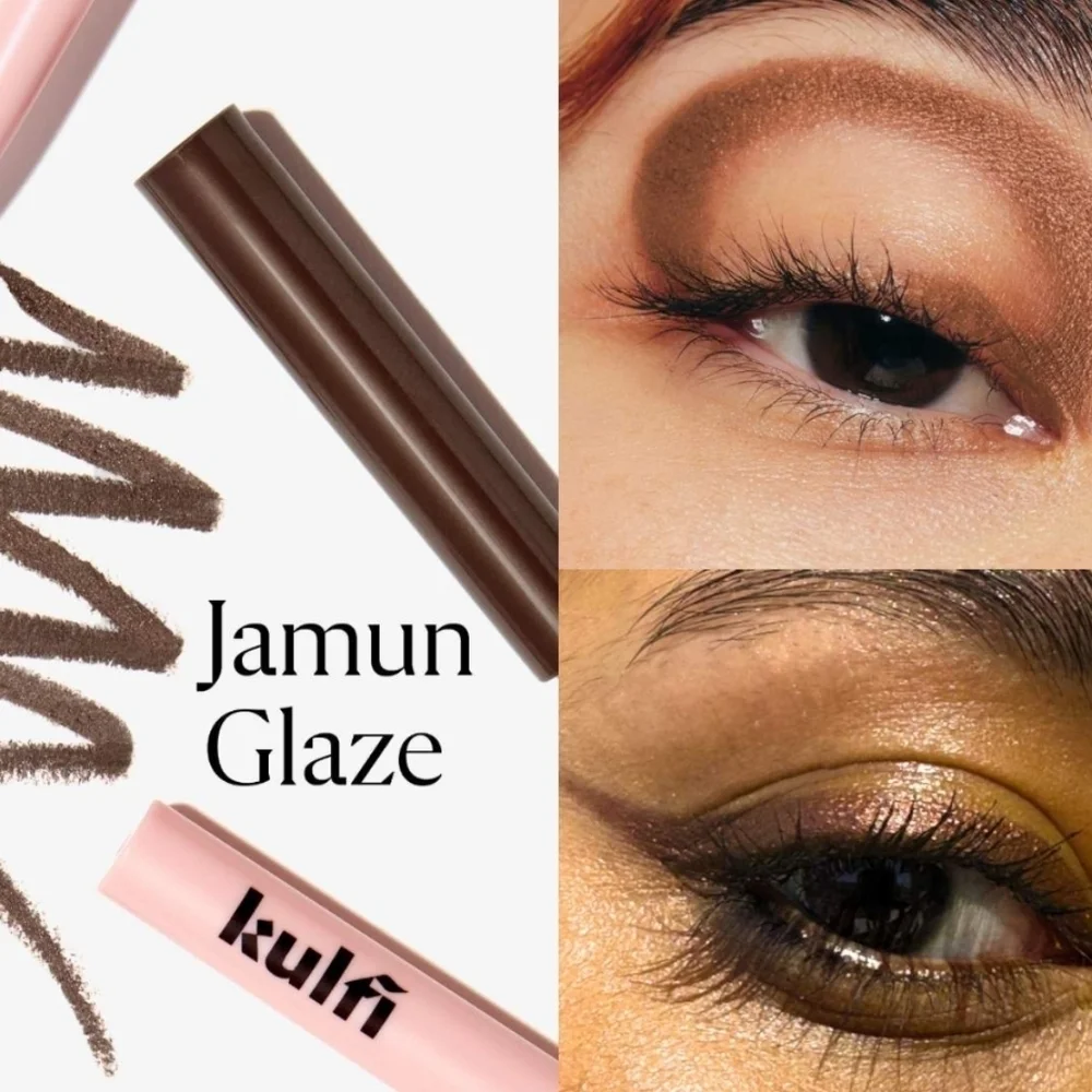 Kulfi Beauty Underlined Kajal Eyeliner Crayon: Nazar No More (Black), NIB